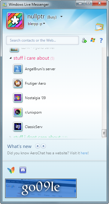 A screenshot of the main window of the application.